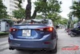 Độ Pô Đôi Akrapovic Thể Thao Xe Mazda 3