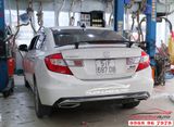 Độ Pô Honda Civic 2012 Mẫu Mer GLC