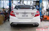 Độ Pô Honda Civic 2012 Mẫu Mer GLC