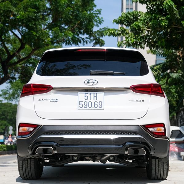 Độ pô nguyên cây zin theo xe Hyundai Santafe 2019