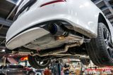 Độ Pô Nguyên Cây Batec Kết Hợp Đuôi Pô Akrapovic Cao Cấp Cho Honda Civic 2022