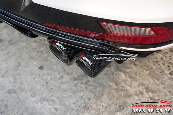 Độ Pô Akrapovic Kết Hợp Líp Và Van On/ Off Cho Xe Hyundai Elantra 2019 - 2021