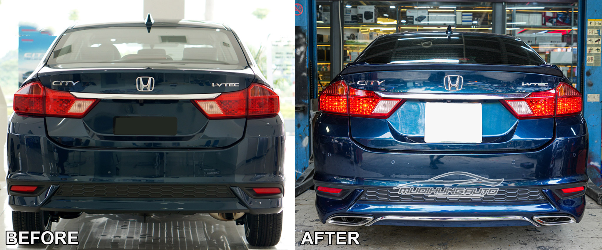 Nẹp bước chân ô tô xe Honda City