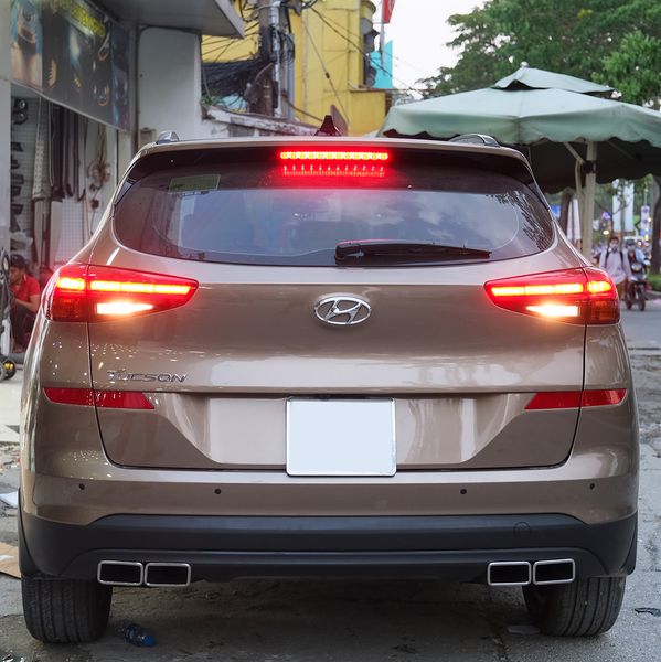 Độ Pô Vuông Xe Hyundai Tucson 2019 - 2020