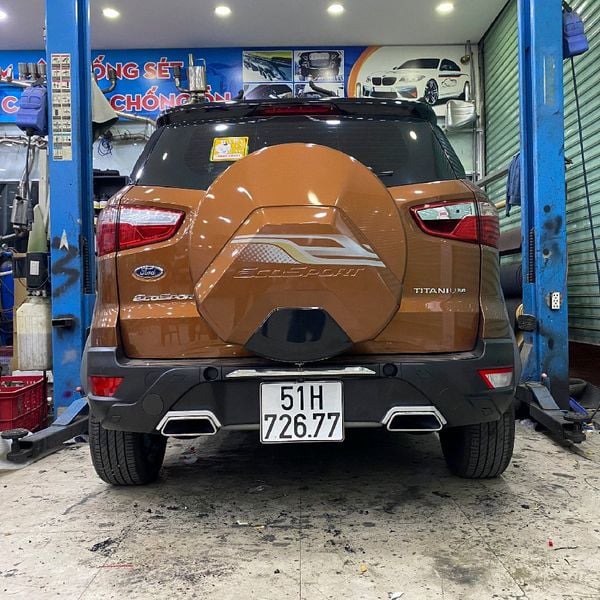 Độ Pô Xe Ford Ecosport 2019 Pô On Off Và Pô Vuông