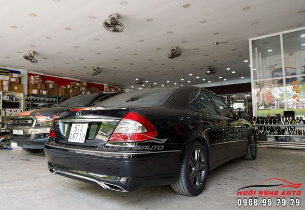 Độ Pô Kiểu Mer Đời Mới Cho Xe Mercedes C200 2009