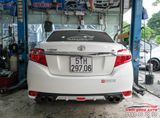 Độ Pô Akrapovic Đôi Thể Thao Xe Toyota Vios