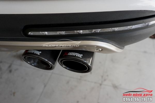 Độ Cặp Pô Akrapovic Chính Hãng Xe KIA CERATO