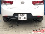 ĐỘ PÔ XE KIA FORTE MẪU PÔ AKRAPOVIC CARBON CAO CẤP