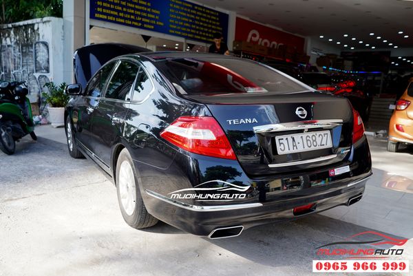 Độ pô xe Nissan Terra tại TPHCM