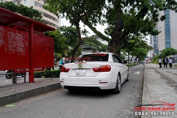Độ Pô Akrapovic Thể Thao Cho Xe BMW 420i Mẫu Pô Đôi Chất Lượng