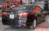 Độ pô xe Toyota Camry mẫu pô vuông