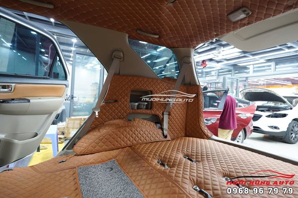 Gói Độ Nội Thất Cho Xe Toyota Fortuner 2015 Sang Trọng - Đẳng Cấp