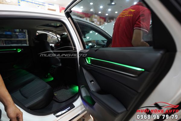 Gắn LED Nội Thất Chuyên Nghiệp Xe Honda Accord 2021