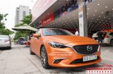 Đổi Màu Xe Mazda 6 Thành Màu Cam Chất Lừ