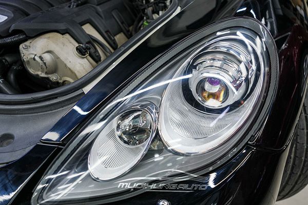 Độ Đèn Bi LED Laser Osram PES Cho Xe Porsche Panamera 4s