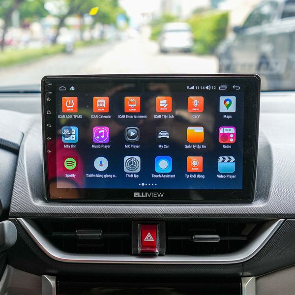 Combo 360 Độ Android Elliview S4 Deluxe Cho Xe Toyota Veloz Cross