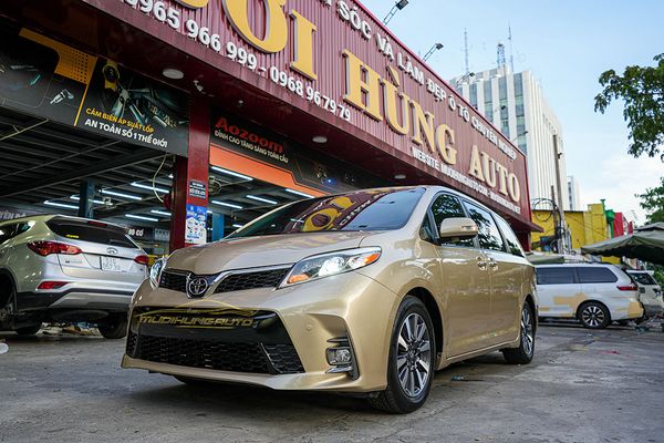 Xe Toyota Sienna 2010 - 2013 Độ Lên Đời 2018