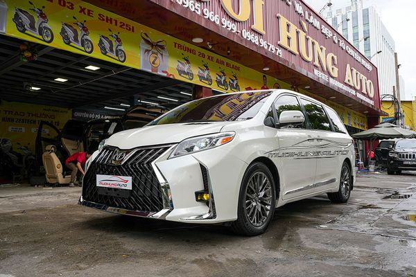 Nâng Cấp Body Kit Mẫu Limited OEM Cho Xe Toyota Sienna 2013