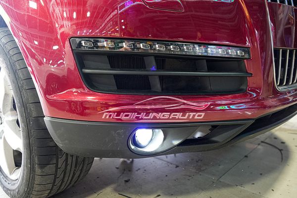 Độ Bi Led Gầm AES Q8 Pro Chính Hãng Cho Xe Audi Q7 2012