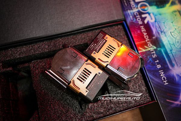 Độ Đèn Bi Led LASER THOR LIGHT Cao Cấp Cho Xe Ô Tô