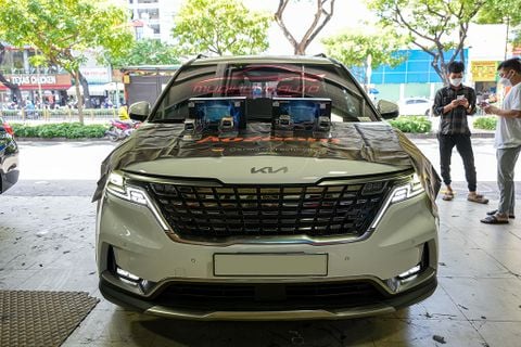 Độ Đèn Bi Led LASER THOR LIGHT Cao Cấp Cho Xe Kia Carnival 2022