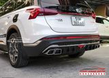 Lắp Phụ Kiện Lippo Sau Cao Cấp Cho Xe Hyundai Santafe 2021 - 2022