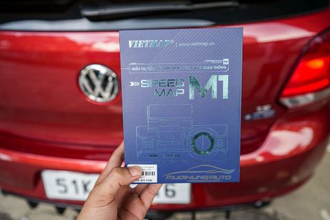 Lắp Camera Hành Trình Trước Vietmap Speedmap M1 Cho Xe Volkswagen Polo 2022