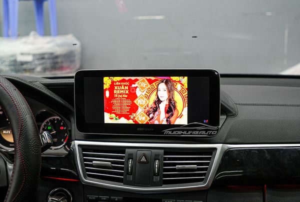 Lắp Màn Hình GOTECH GT MERCEDES Cho Xe Mercedes E250 2011