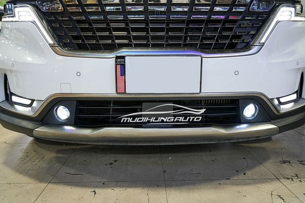 Độ Đèn Bi Gầm AES Q8 Pro Cho Xe Kia Carnival 2022