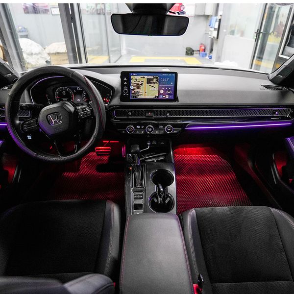 Độ LED Nội Thất Ma Trận Cao Cấp Cho Xe Honda Civic 2022