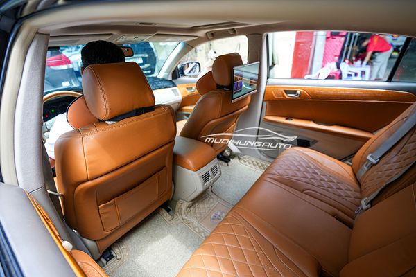 Bọc Ghế Da Mẫu CAROLA Cho Xe Toyota Avalon 2022