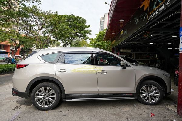 Lắp Vè Che Mưa Cho Xe Mazda Cx8 2023
