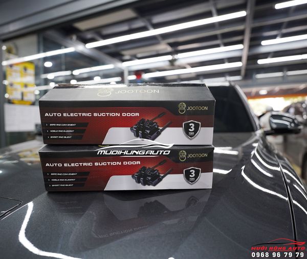 Lắp Cửa Hít Cao Cấp JooToon Cho Xe VinFast President Siêu Đắng Cấp