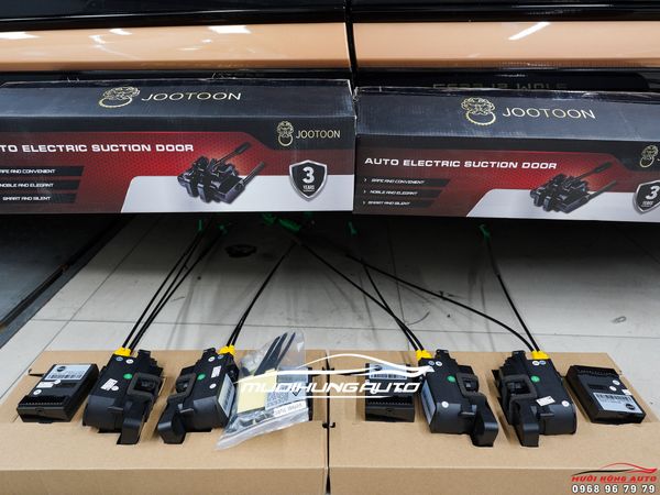 Lắp Cửa Hít Cao Cấp JooToon Cho Xe VinFast President Siêu Đắng Cấp