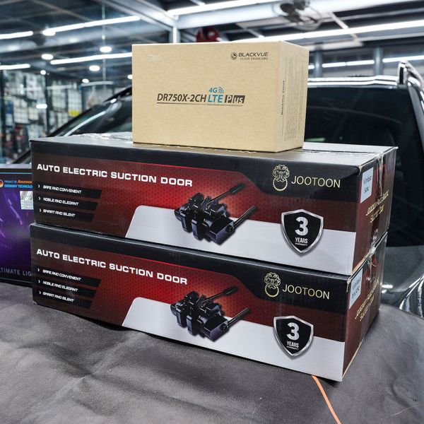 Lắp Cửa Hít Cao Cấp JooToon Cho Xe VinFast President Siêu Đắng Cấp