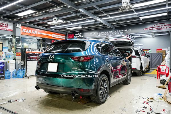 Dán Wrap Đổi Màu Cho Xe Mazda CX5