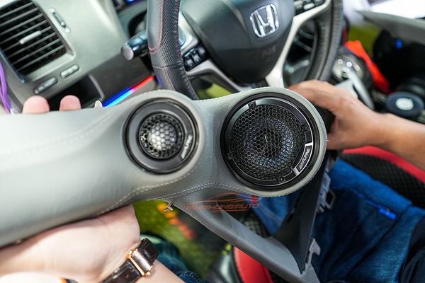 Độ Loa Cho Xe Honda Civic