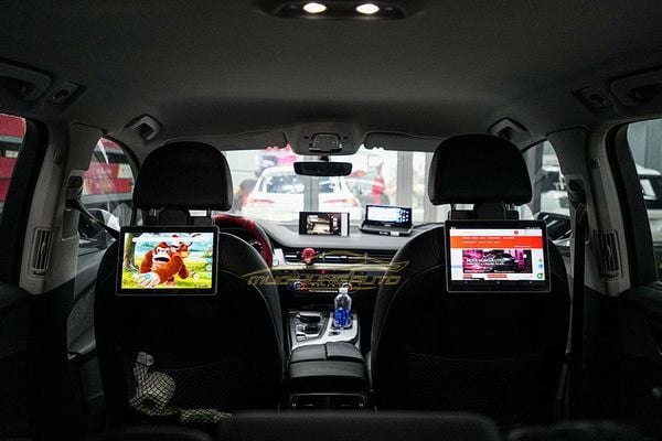 Lắp Màn Hình Gối Đầu Cao Cấp Cho Xe Audi 2022