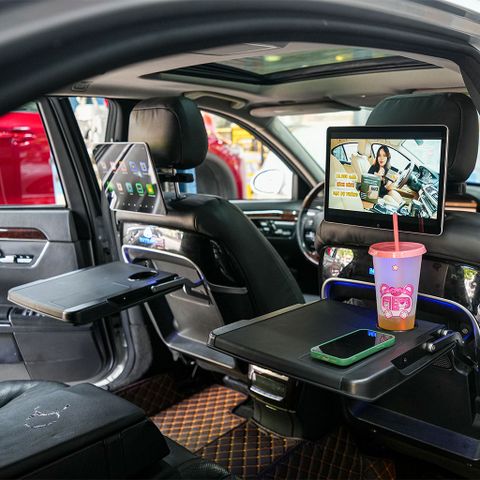 Bàn Xếp Lưng Ghế Kiểu Maybach Cho Xe Mercedes S550