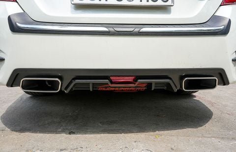 Độ Pô Mẫu Vuông Cao Cấp Cho Xe Honda Civic 2019