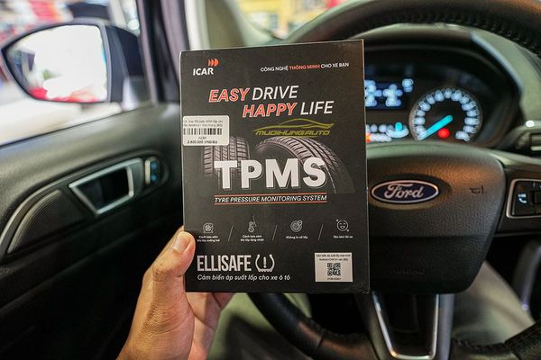 Xe Ford Ecosport 2019 Lắp Cảm Biến Áp Suất Lốp Android – Ellisafe ADI4