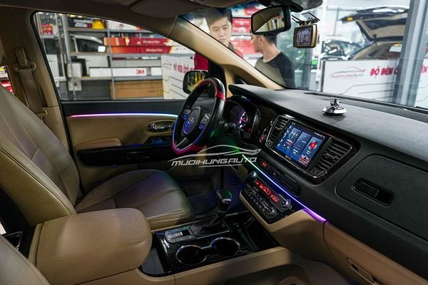 Độ Led Nội Thất Ma Trận Cao Cấp Cho Xe Kia Sedona 2020