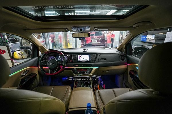 Độ Led Nội Thất Ma Trận Cao Cấp Cho Xe Kia Sedona 2020