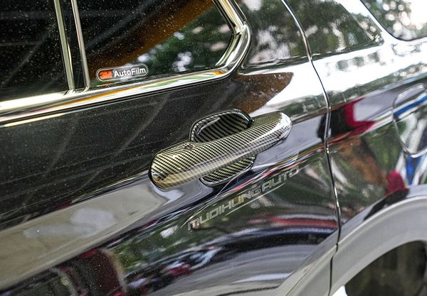 Lắp Phụ Kiện Ốp Tay Cầm Và Chén Cửa Cho Xe Ford Explorer 2022