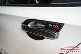 Lắp Bộ Ốp Tay Nắm Và Chén Cửa Cao Cấp Cho Xe Honda Civic 2022