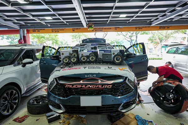 Nâng Cấp Hệ Thống Âm Thanh Cho Xe KIA SPORTAGE 2022