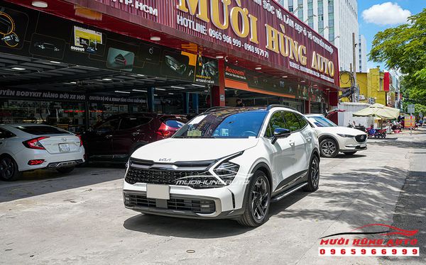 Lắp Bệ Bước Cao Cấp Cho Xe Kia Sportage 2022