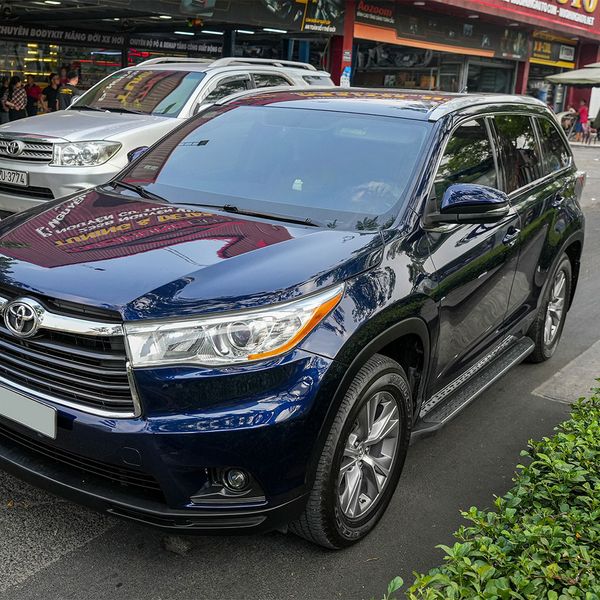 Lắp Bệ Bước Cố Định Cho Xe Toyota Highlander 2015