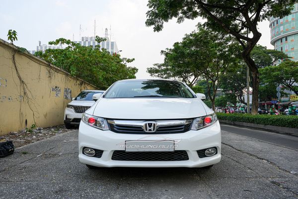 Độ Đèn Bi LED H5 Nvel Titan Tích Hợp LED Mắt Quỷ 7 Màu Cho Xe Honda Civic 2013